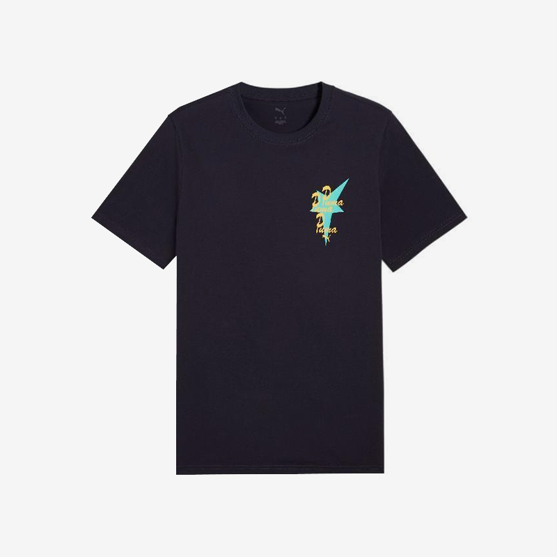 Puma/彪马正品2025新款男士户外针织运动休闲短袖634201-16