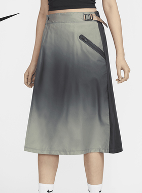 Nike/耐克正品夏季新款女士时尚轻盈梭织半身裙HF0815-070