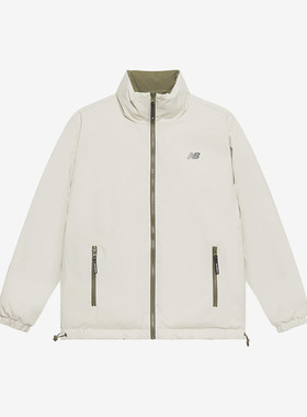 New Balance/NB正品冬季新款男女保暖拉链立领羽绒服AMJ44301-DRC