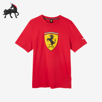 彪马男士运动透气耐穿圆领短袖