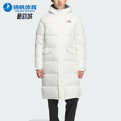 Adidas/阿迪达斯正品V L DOWN PA UG男女连帽保暖羽绒服KF4396