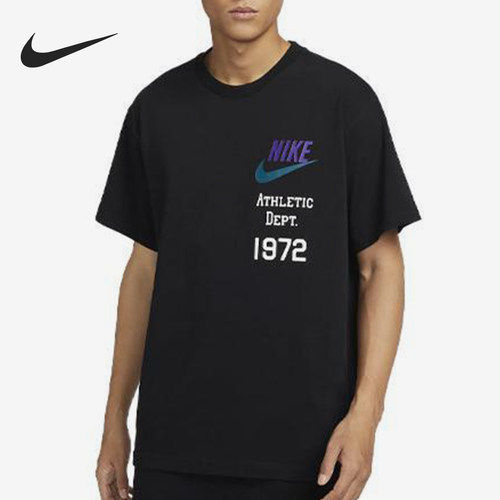 Nike/耐克正品Sportswear男士套头字母印花短袖T恤FV1399-010