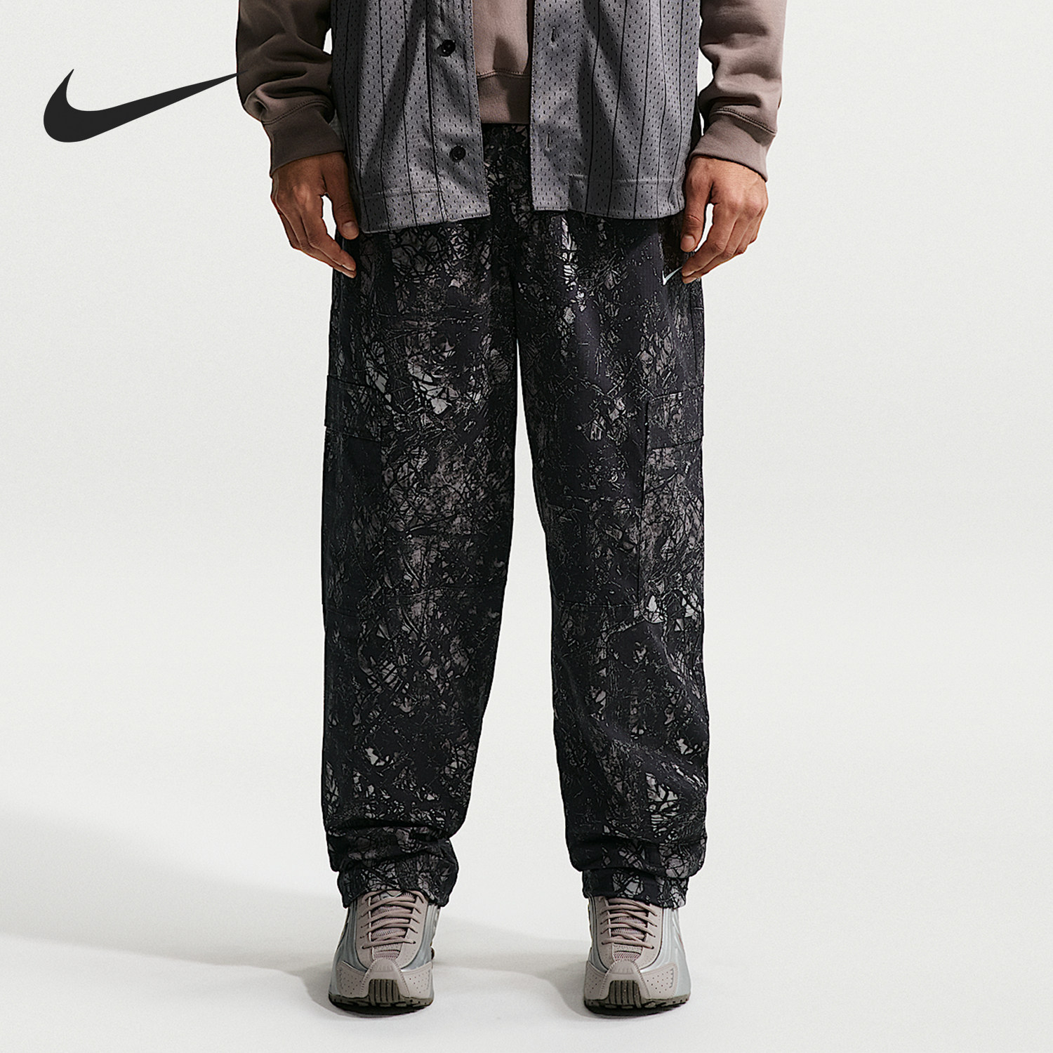 Nike/耐克官方正品2026春季款男士梭织工装直筒长裤IQ1019-010,运动服/休闲服装,运动长裤,淘宝优惠券,粉丝福利购,淘宝优惠卷