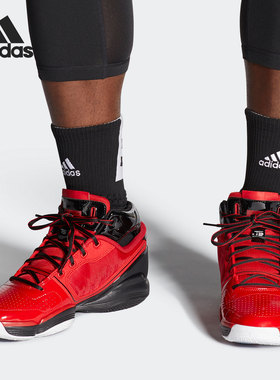 Adidas/阿迪达斯正品adiZero Rose 1 男子中帮运动篮球鞋 G57744