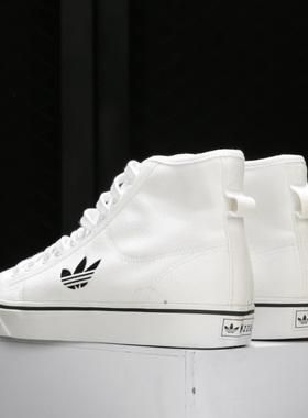 Adidas/阿迪达斯正品三叶草 NIZZA HI男女轻便休闲板鞋 FW8351
