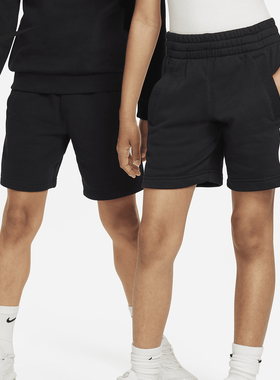 Nike/耐克正品2024夏季新款大童经典针织运动短裤FD2997-010