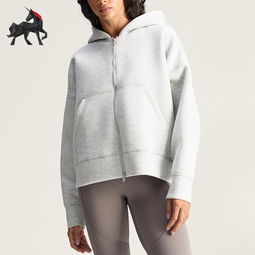 Adidas/阿迪达斯正品SCUBA HOODIE 女士运动宽松连帽夹克JM5792