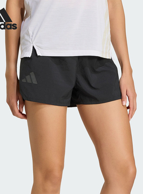 Adidas/阿迪达斯正品XPR SHORTS女士户外越野跑侧开叉短裤KE5018