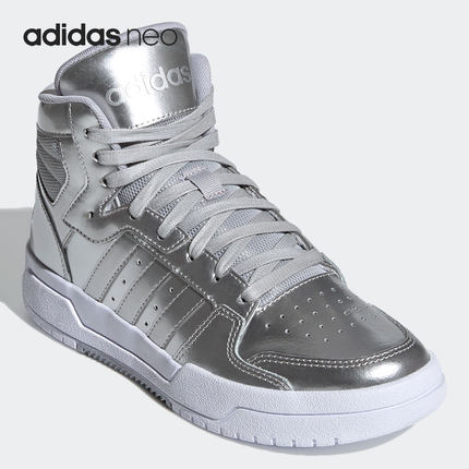 Adidas/阿迪达斯正品新款NEO女子透气轻便光面运动休闲鞋FZ1112