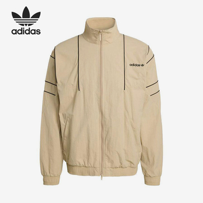 Adidas/阿迪达斯官方正品originals男士高领拉链宽松外套KE0095