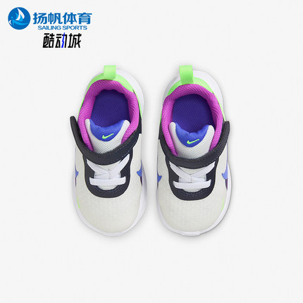 Nike/耐克正品REVOLUTION 7婴童低帮耐磨魔术贴运动鞋FB7691-100