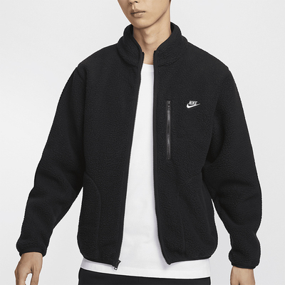 耐克男士摇粒绒拉链夹克