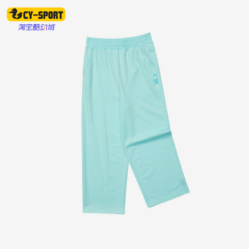 Skechers/斯凯奇正品夏季新款女童舒适休闲高弹运动直筒裤