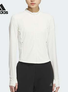 Adidas/阿迪达斯官方正品TECH KNIT JACKET女士修身外套KE5779