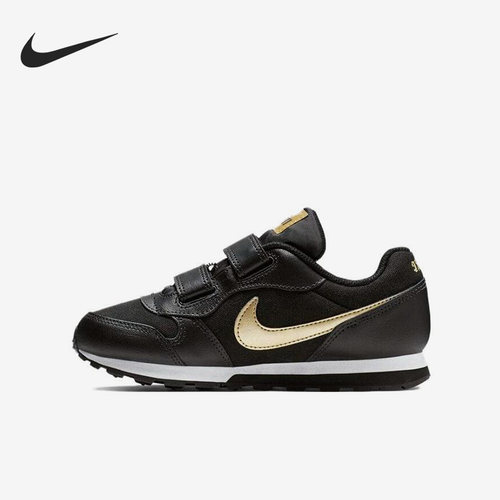 Nike/耐克正品MD Runner 2 GS女子大童低帮运动鞋CJ6925-001