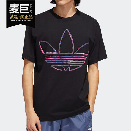阿迪达斯正品秋季ed6271运动t恤