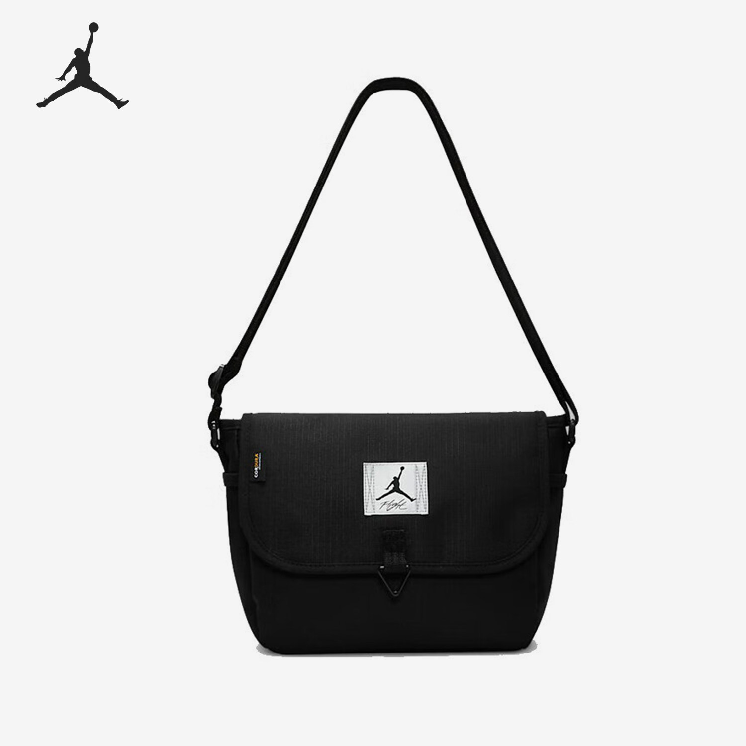Nike/耐克官方正品JORDAN男女经典拉链单肩斜跨包JD2333003AD-001