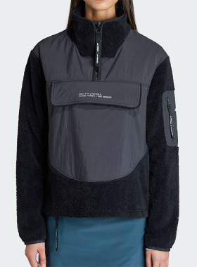 Adidas/阿迪达斯正品TERREX女士户外运动圆领卫衣上衣IB4815