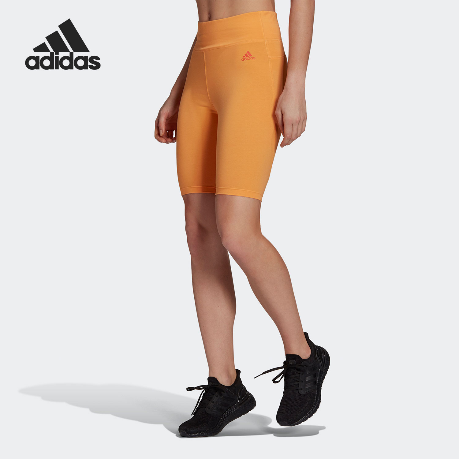 阿迪达斯女子正品运动短裤清仓特价HA6554 HA6553 GE1126