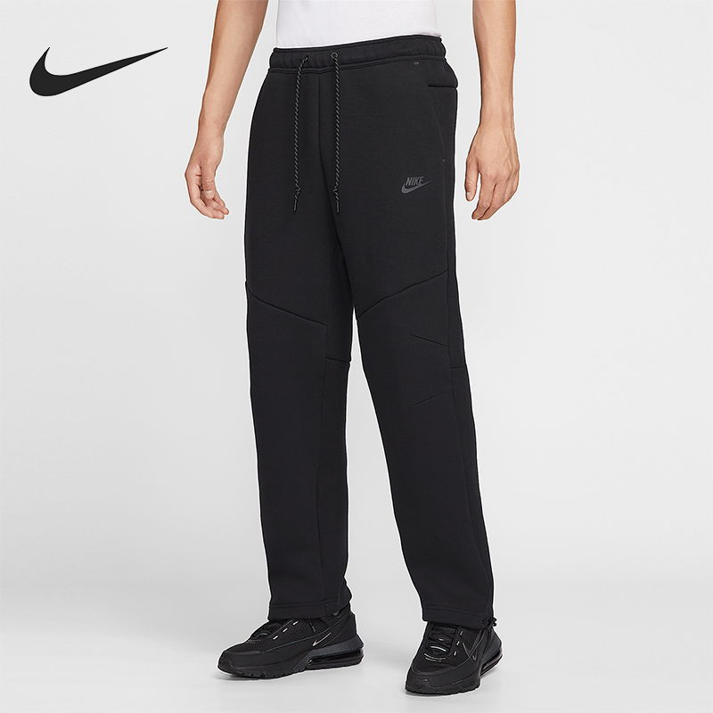 Nike/耐克正品2025 Tech男士耐穿直筒日常针织运动长裤IM0698-010