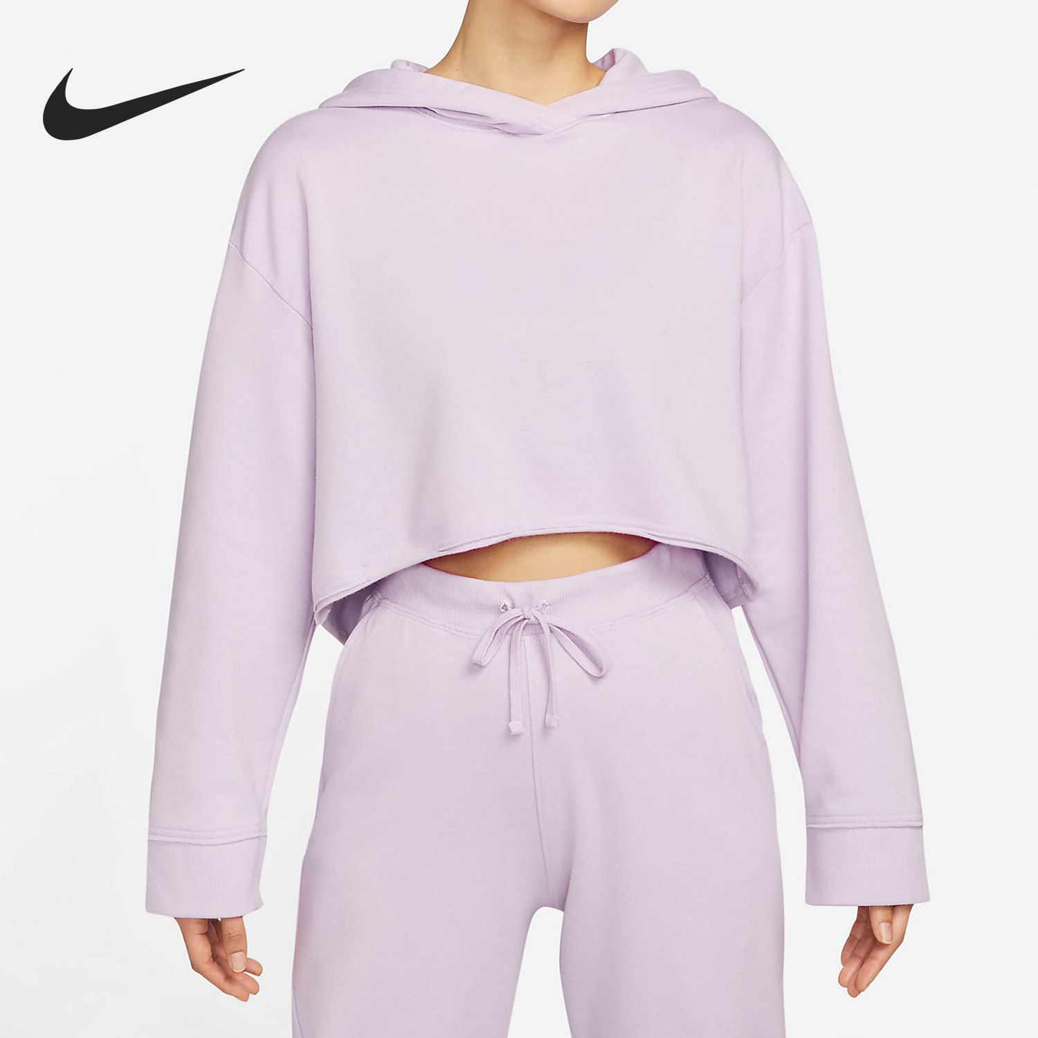 nike/耐克官方正品2022年新款女子连帽运动卫衣套头衫dm6982-530