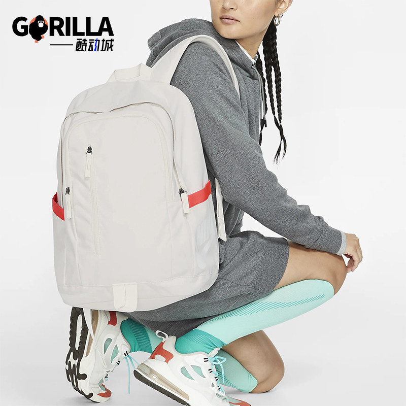 Nike/耐克正品新款男女款通勤大容量经典运动双肩包BA6103-030