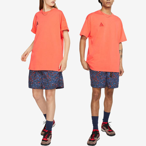 Nike耐克正品ACG男宽松圆领刺绣字母柔软舒适短袖T恤BQ7343-842