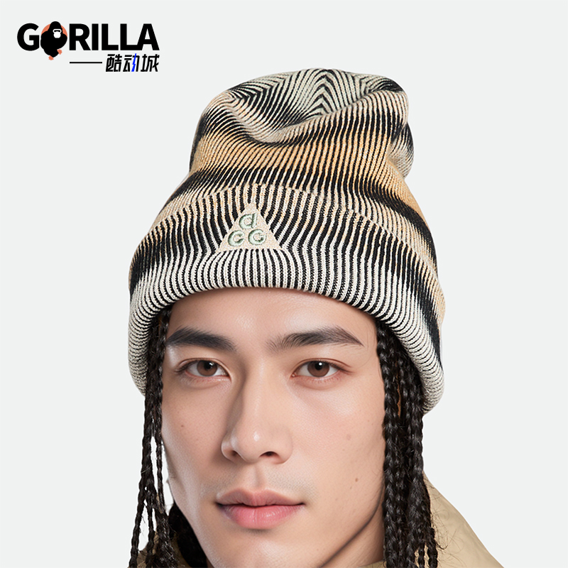 耐克男女休闲户外刺绣针织帽