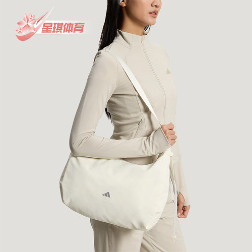 Adidas/阿迪达斯正品2026年女士经典运动休闲单肩斜挎包KT3034