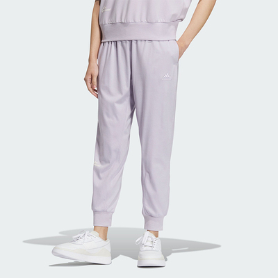 阿迪达斯女士束脚九分裤