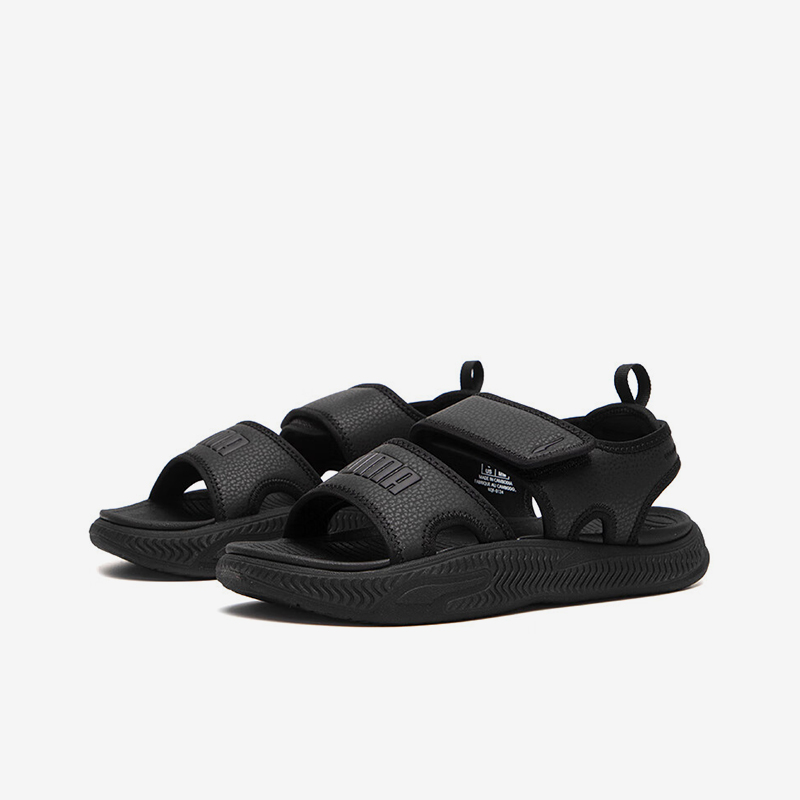Puma/彪马官方正品魔术贴可调节男女防滑沙滩鞋运动凉鞋395429-01
