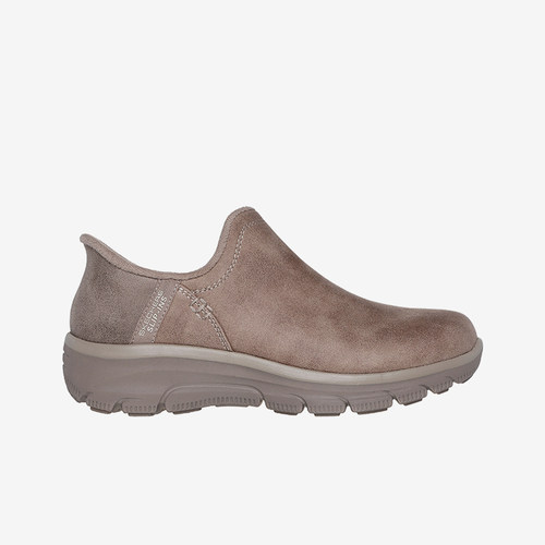 Skechers/斯凯奇正品2024冬季新款女士薄绒闪穿易穿脱休闲鞋