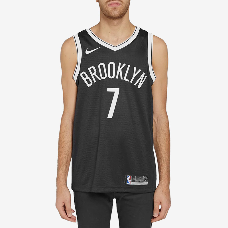 Nike/耐克正品林篮网队欧文男子篮球运动无袖球衣864459-013