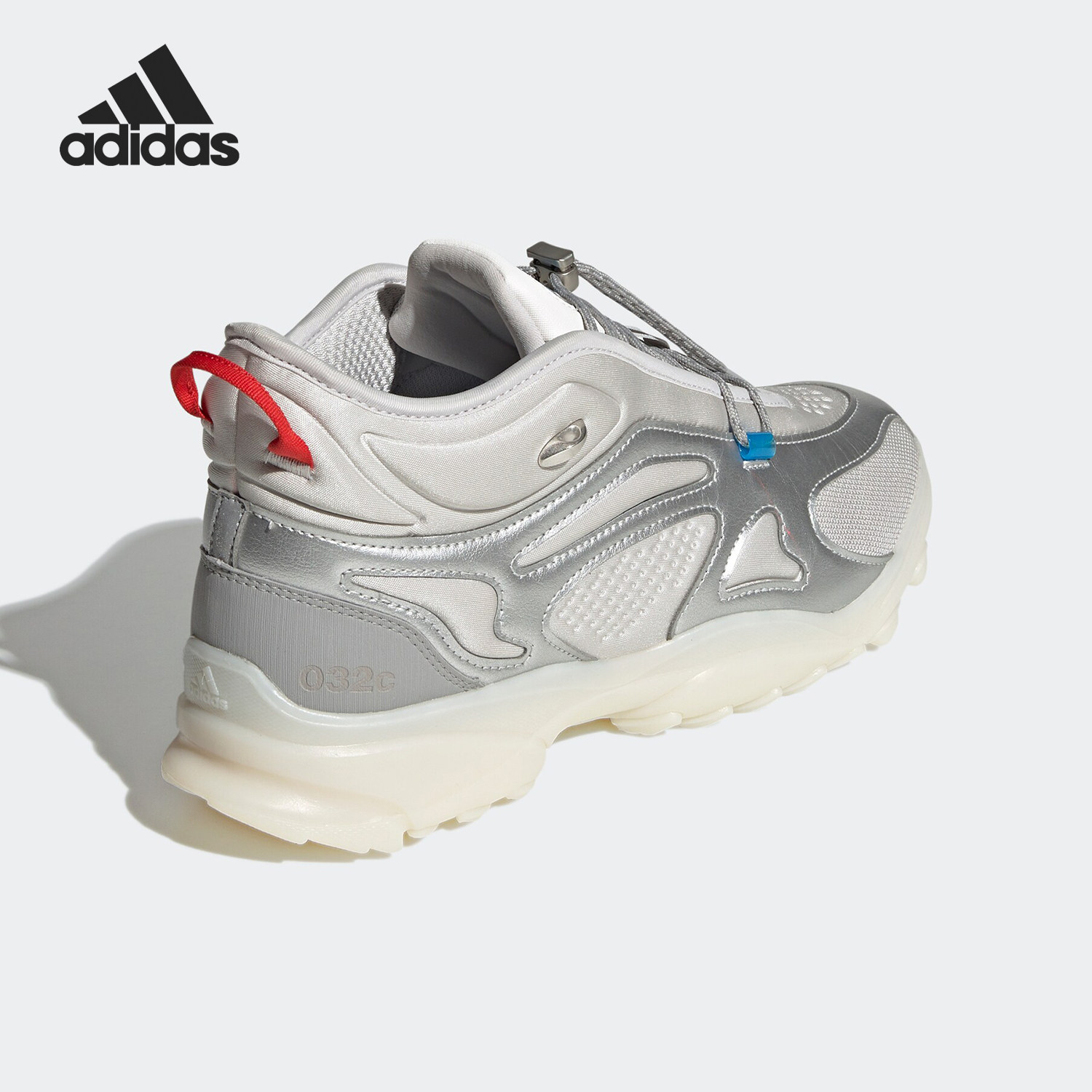 Adidas/阿迪达斯官方正品时尚男女潮流减震支撑中帮跑步鞋GW0262