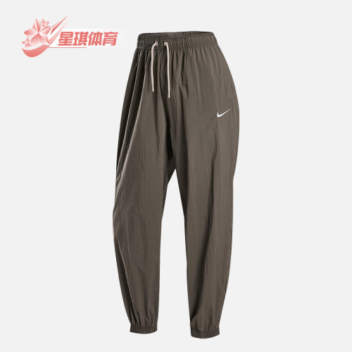 Nike/耐克正品OVERSIZE女士休闲轻薄运动经典梭织长裤IH0827-126