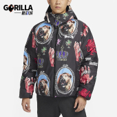 耐克正品 印花保暖运动篮球羽绒服FB6975 冬季 经典 010 男士 Nike