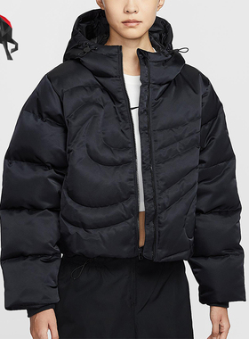 Nike/耐克正品Therma-FIT女士运动宽松保暖短款羽绒服IB2006-010