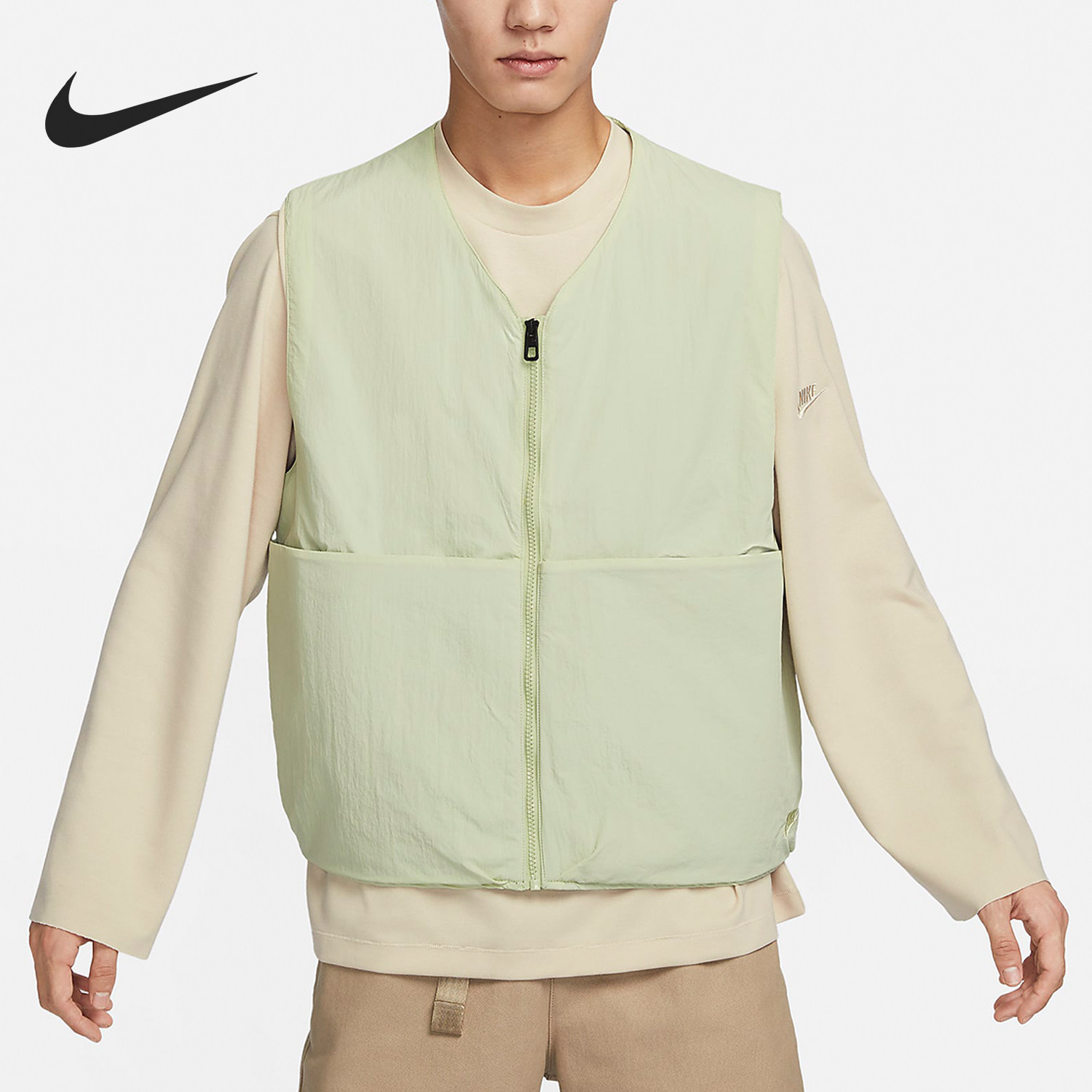 Nike/耐克正品Therma-FIT ADV男保暖拒水衬里马甲FQ3864-371