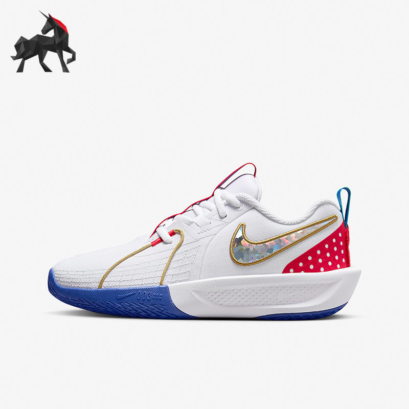 Nike/耐克正品G.T. CUT 3 SE GS女子大童篮球鞋FJ7012-100