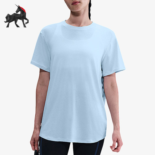 Nike/耐克正品Dri-FIT女士套头宽松运动圆领透气短袖FN2815-423