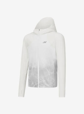 Skechers/斯凯奇正品春秋款男童拉链简约针织连帽外套P225B064