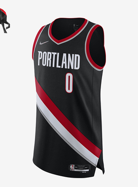 Nike/耐克正品NBA AU球员版字母印花篮球背心T恤DB3328-010