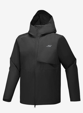 Skechers/斯凯奇正品春季男士简约连帽夹克外套P225M002-0018