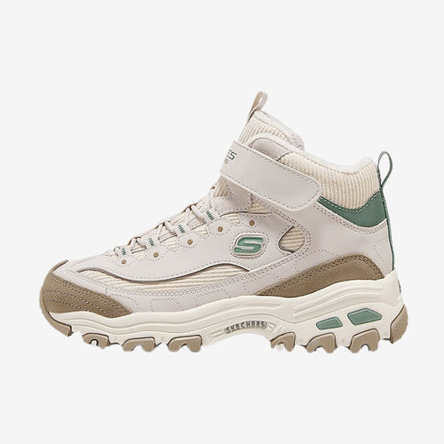 Skechers斯凯奇正品大童高筒高帮抗寒魔术贴雪地靴405325L-NTGR
