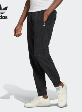 Adidas/阿迪达斯正品三叶草新款梭织男子休闲运动长裤 HD2244