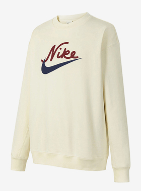 Nike/耐克正品26夏男士针织休闲圆领套头卫衣FV9513-113