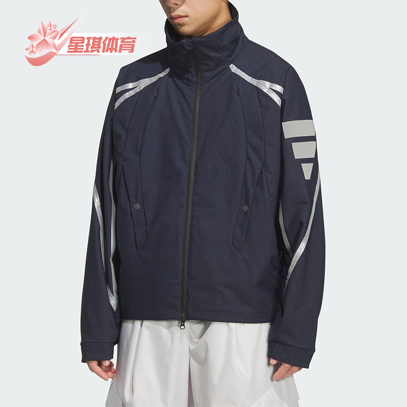 Adidas/阿迪达斯正品FOS REFL WVN JK男士运动梭织宽松外套KF0689