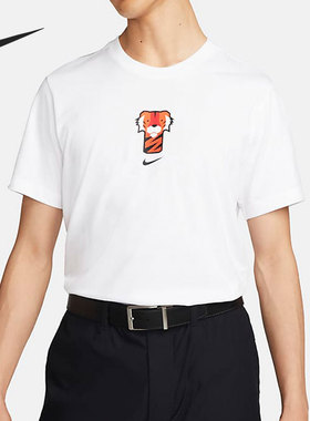 Nike/耐克正品IGER WOODS男子运动休闲跑步短袖DR7722-010