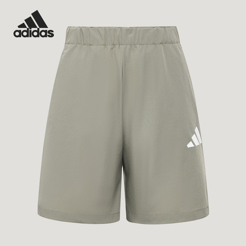 Adidas/阿迪达斯正品夏季儿童梭织经典运动舒适透气短裤KZ2778