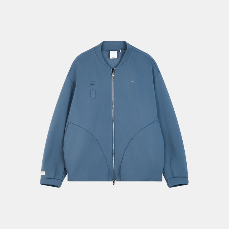 Puma/彪马官方正品2025秋季款男女加绒针织宽松棒球外套633476-80